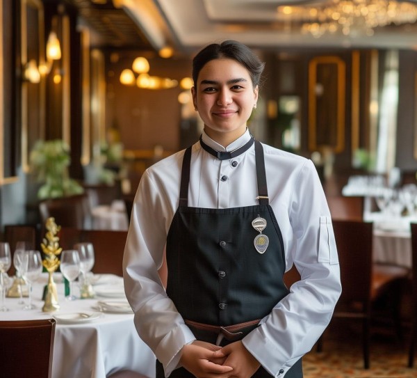 酒店餐饮服务员年终总结，服务 excellence，责任担当